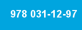 978 031-12-97 978 031-12-97